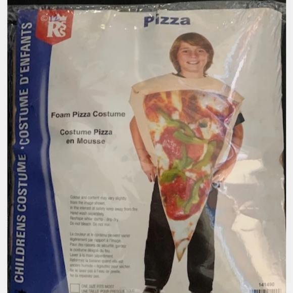 New Kids Foam Pizza Costume - Picture 1 of 1